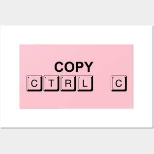 Copy Control C Twin Design Posters and Art